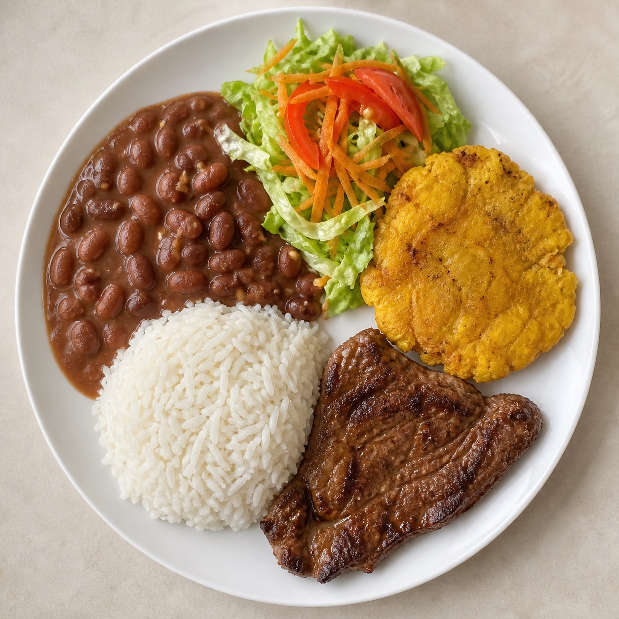 Almuerzo corriente costeño